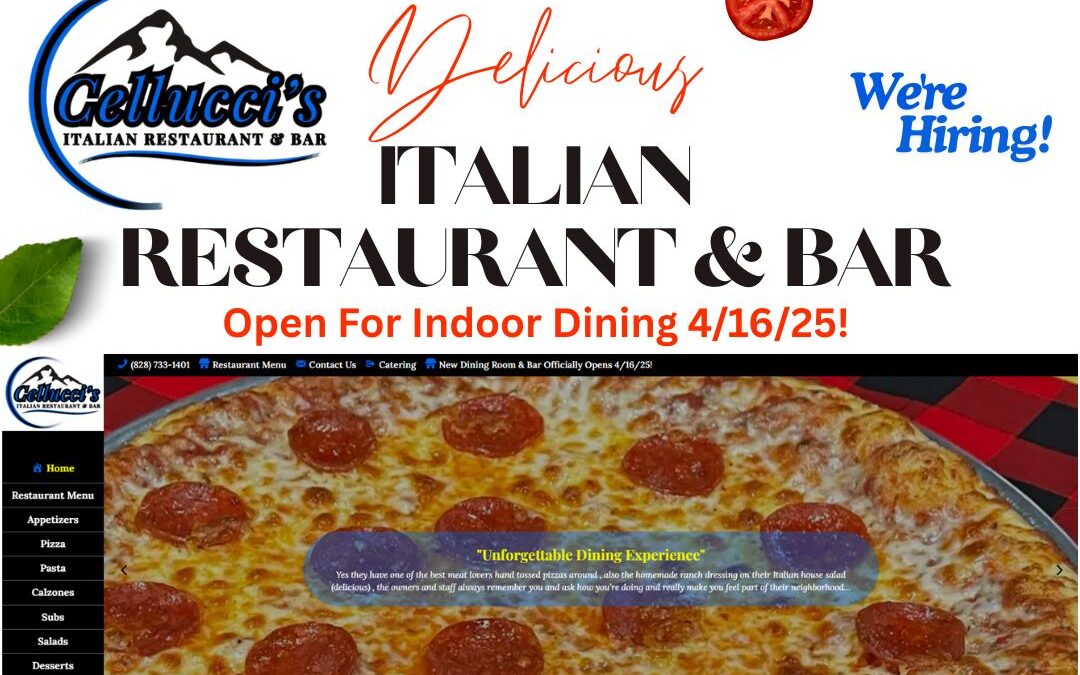 Celluccis New Dining Room and Bar Open